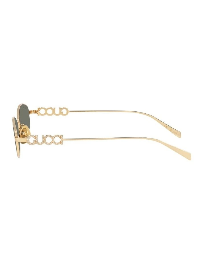 Metal Sunglasses in Gold GG1802S image 2