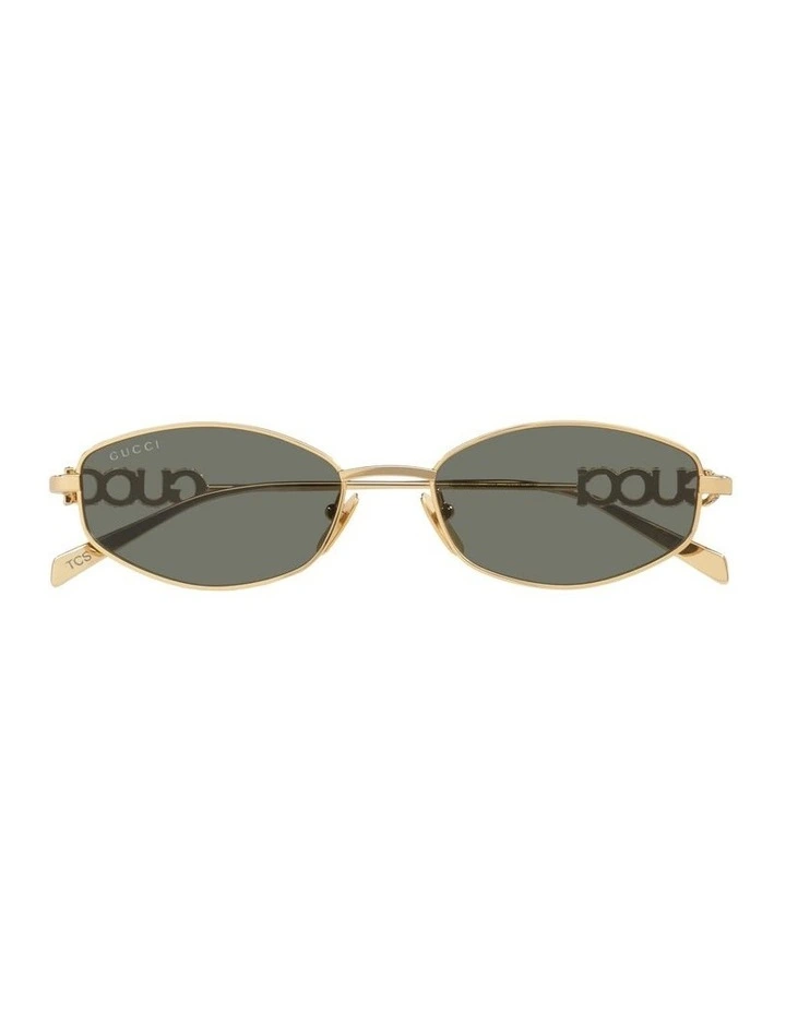 Metal Sunglasses in Gold GG1802S image 4