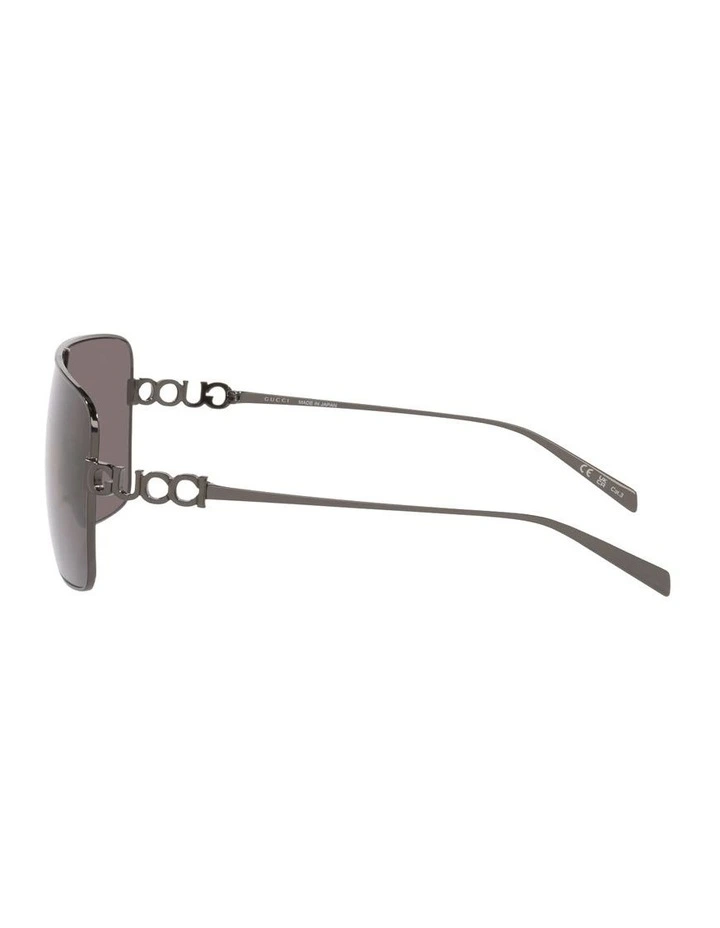 Metal Sunglasses in Silver GG1936S image 3