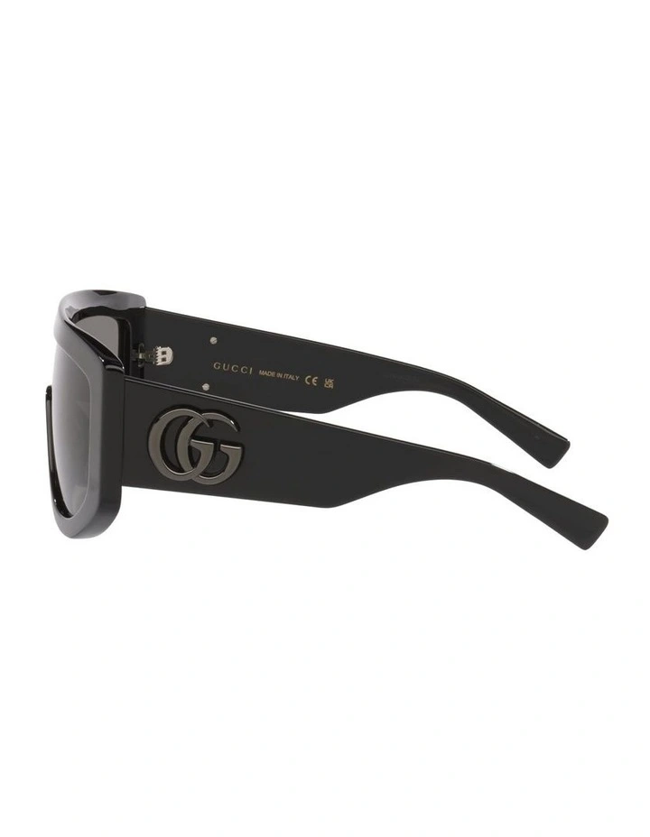 Acetate Sunglasses in Black GG1950S image 2