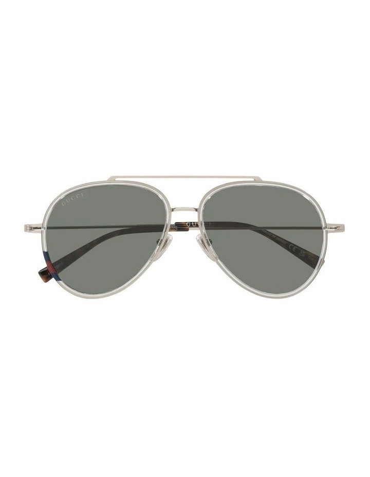 Injected Sunglasses in Grey GG1981S image 4