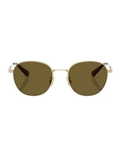 Metal Sunglasses in Gold CDP36