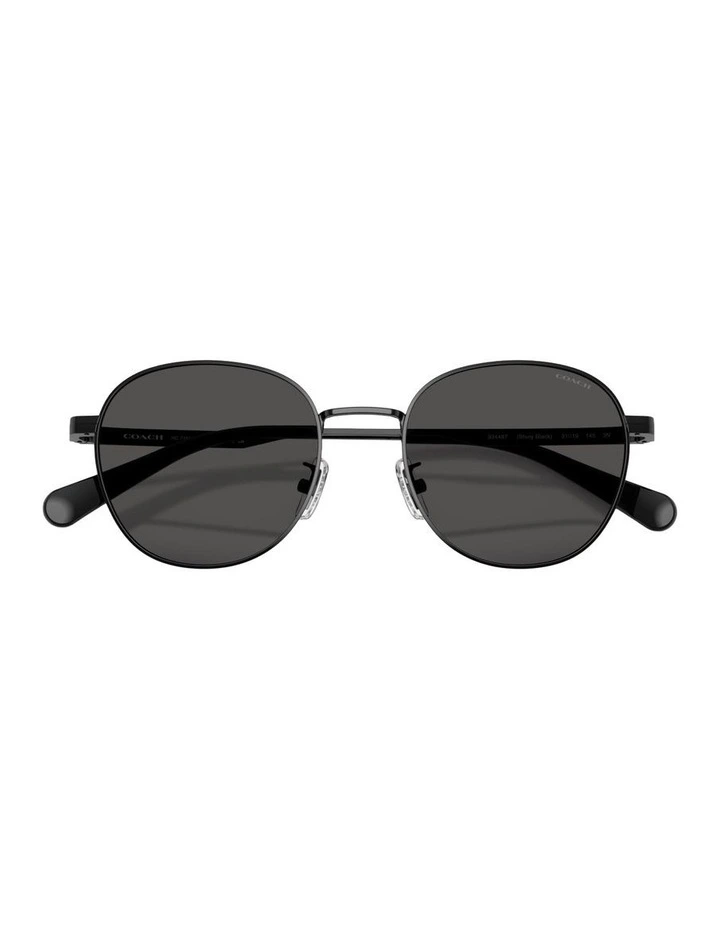 Metal Sunglasses in Black CDP36 image 3