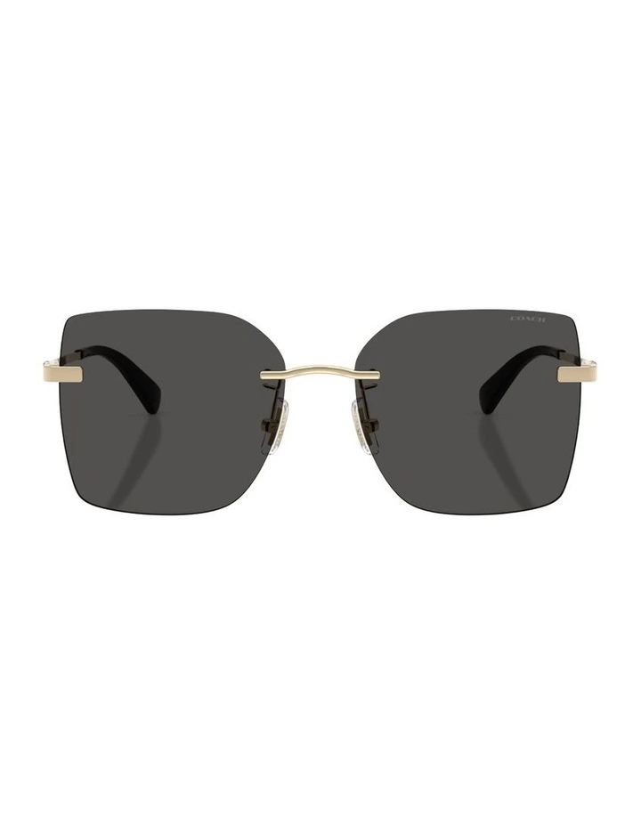 Metal Sunglasses in Gold CDP45 image 1