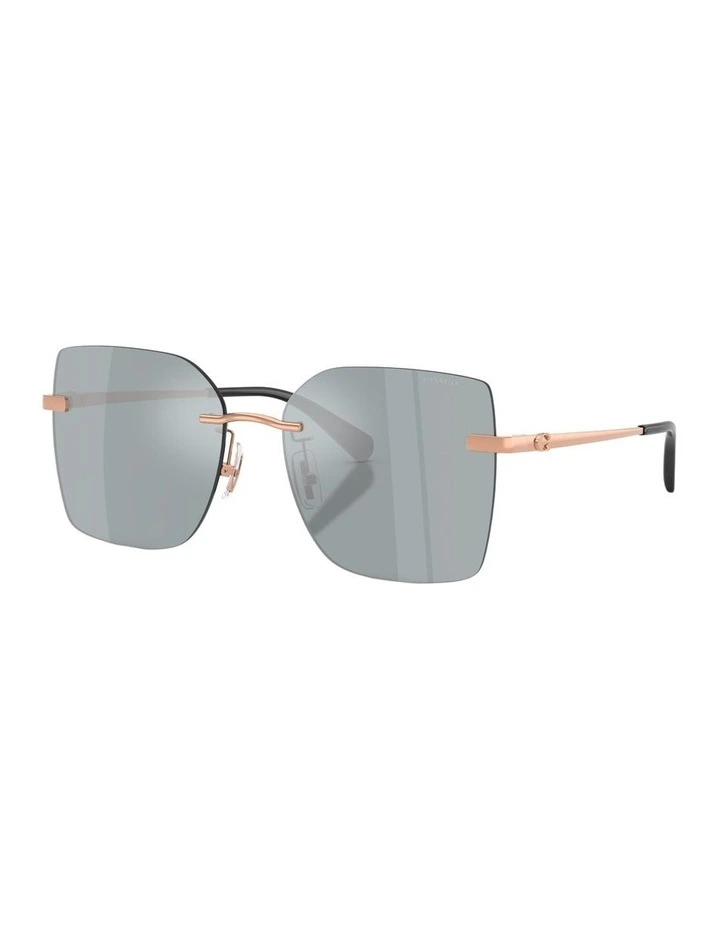 Metal Sunglasses in Gold CDP45 image 1