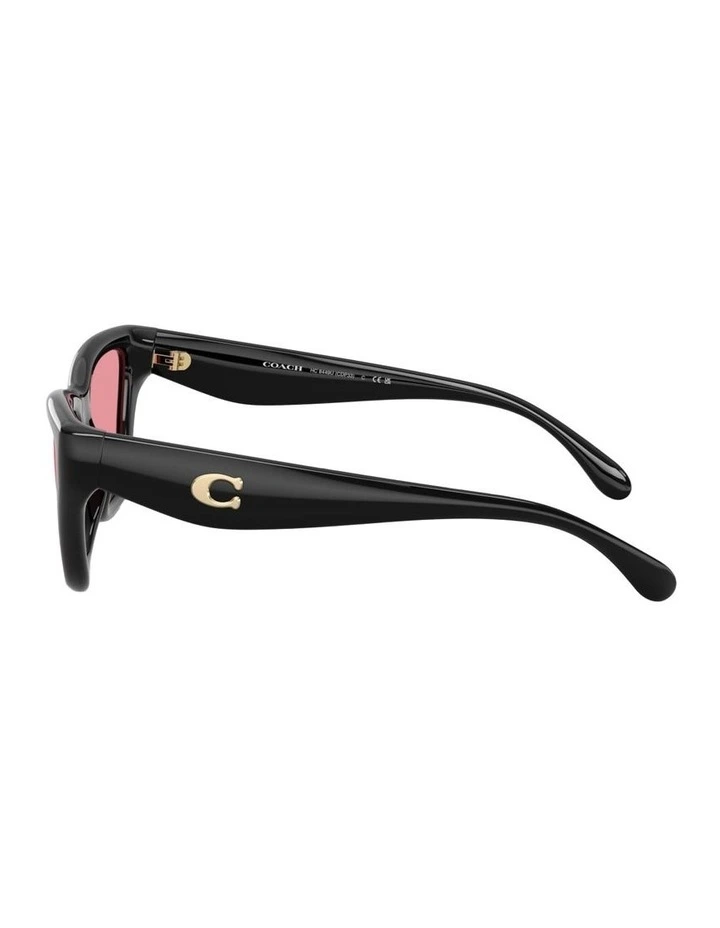 Injected Sunglasses in Black CDP33 image 2
