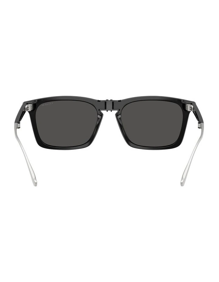 Injected Sunglasses in Black CDP54 image 2