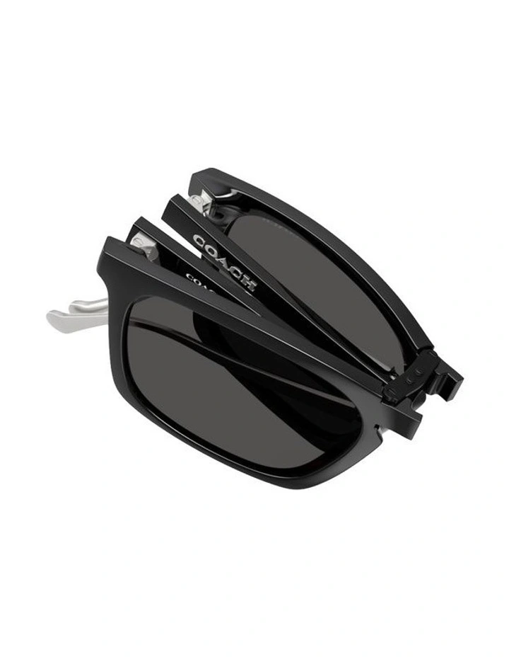 Injected Sunglasses in Black CDP54 image 3
