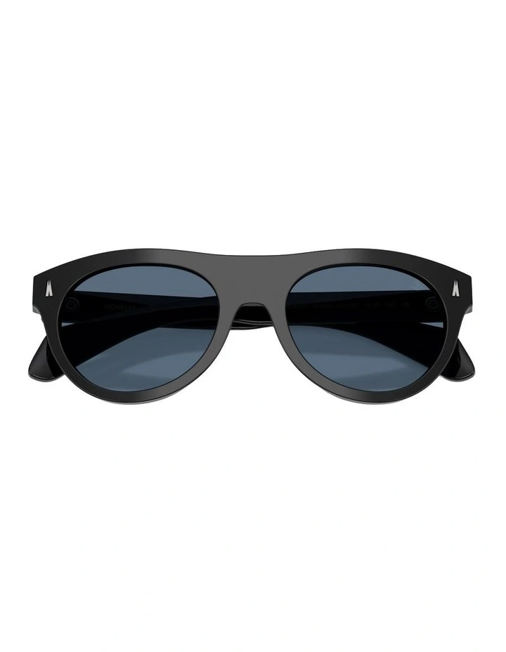 Splash Acetate Sunglasses in Black image 3