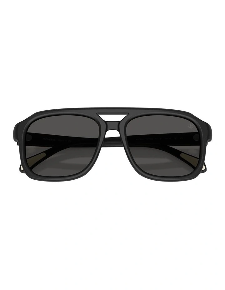 Vantos Acetate Sunglasses in Black image 4