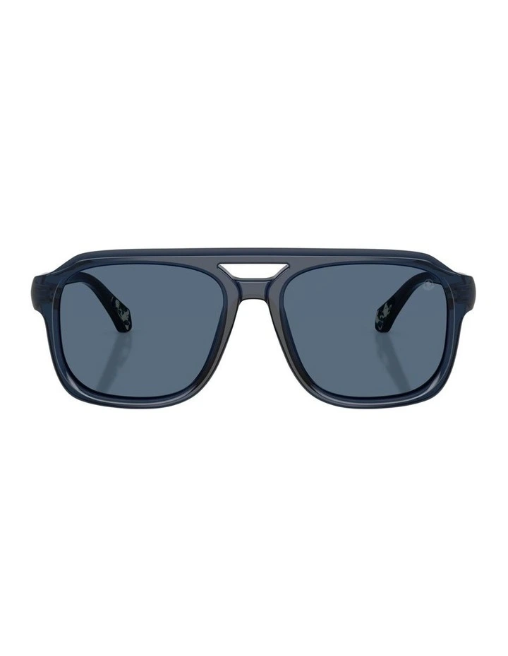 Vantos Acetate Sunglasses in Blue image 2