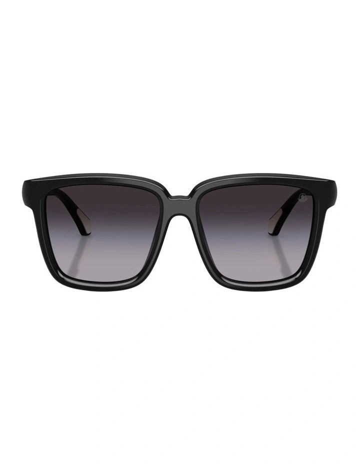 Clasico Acetate Sunglasses in Black image 1