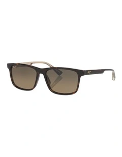Okina Injected Polarised Sunglasses in Tortoise