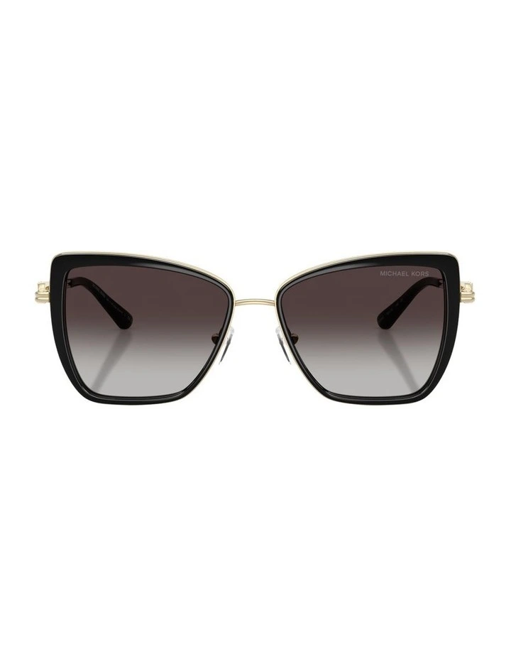 Sea Island Metal Sunglasses in Black image 1