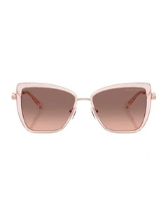 Sea Island Metal Sunglasses in Pink