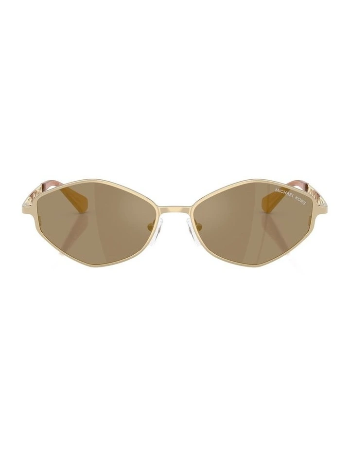 Gold Coast Metal Sunglasses in Gold image 1