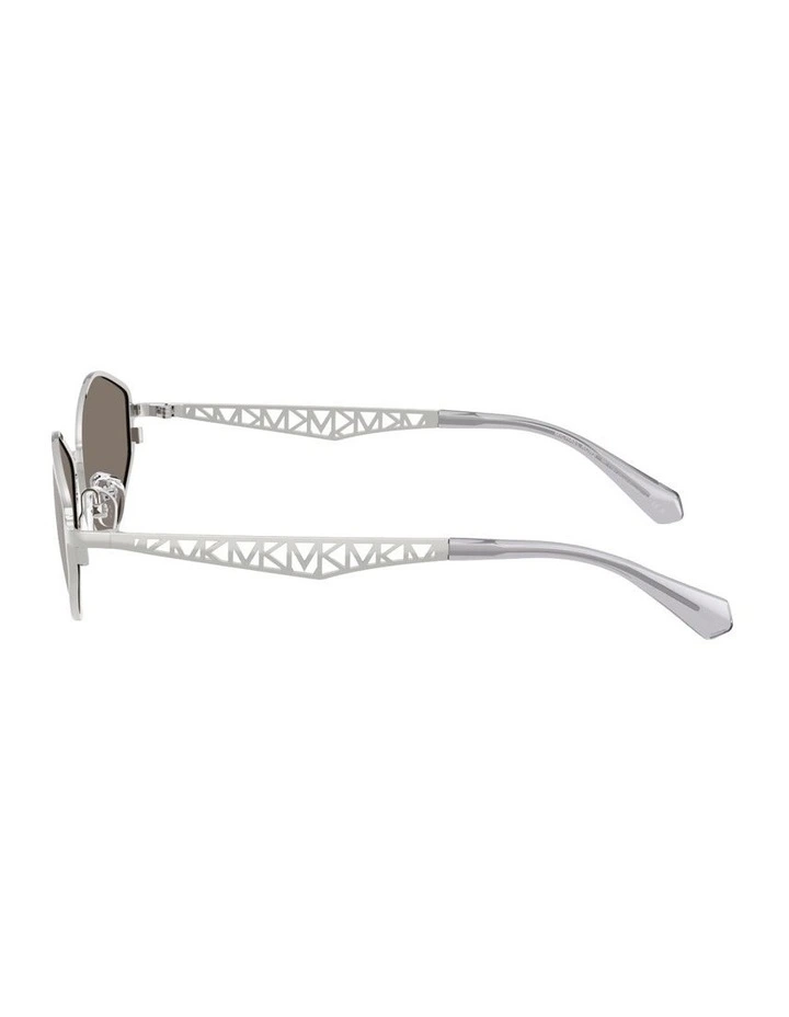 Gold Coast Metal Sunglasses in Silver image 3