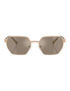 Madagascar Metal Sunglasses in Gold