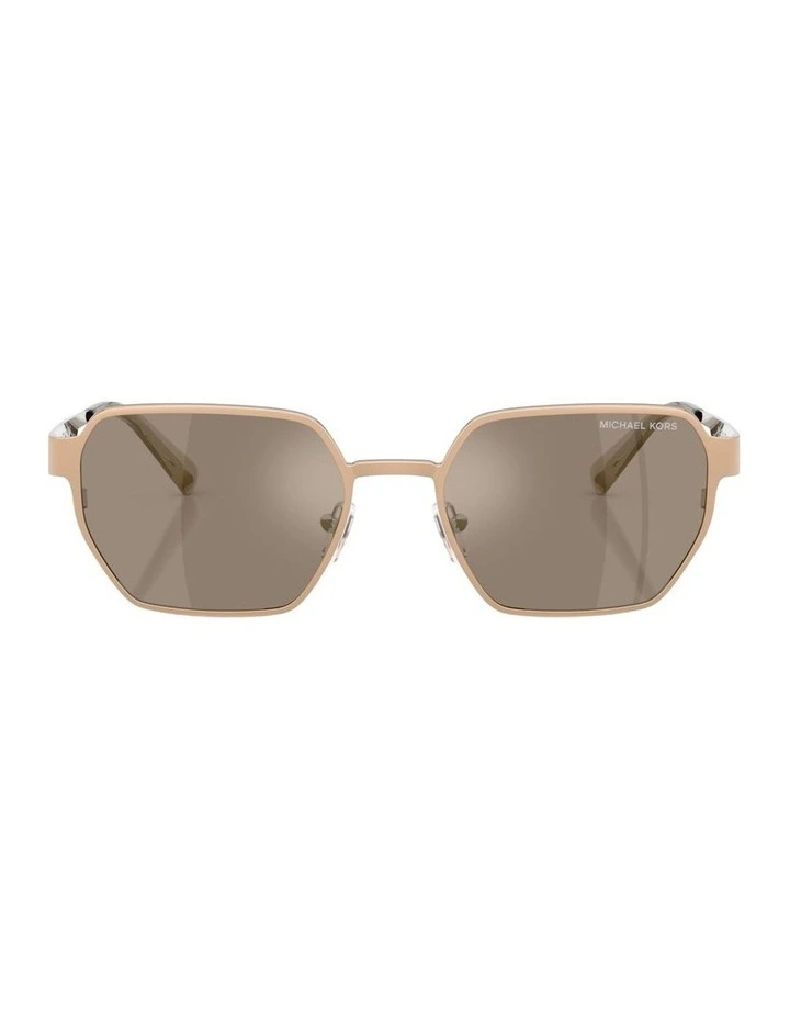 Madagascar Metal Sunglasses in Gold image 1