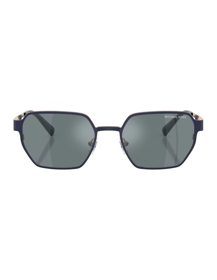 Madagascar Metal Sunglasses in Blue image 1
