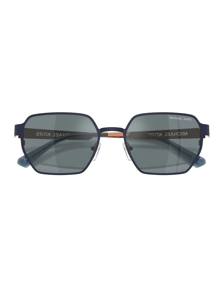 Madagascar Metal Sunglasses in Blue image 3