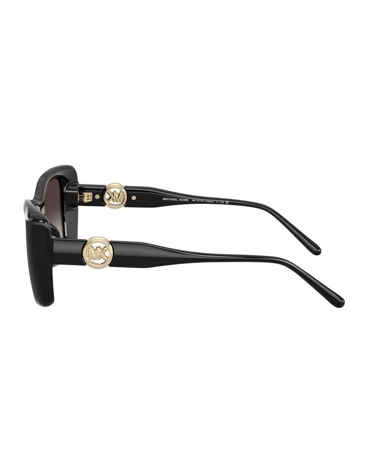 Tokyo Injected Sunglasses in Black image 6