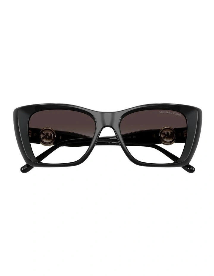 Tokyo Injected Sunglasses in Black image 7