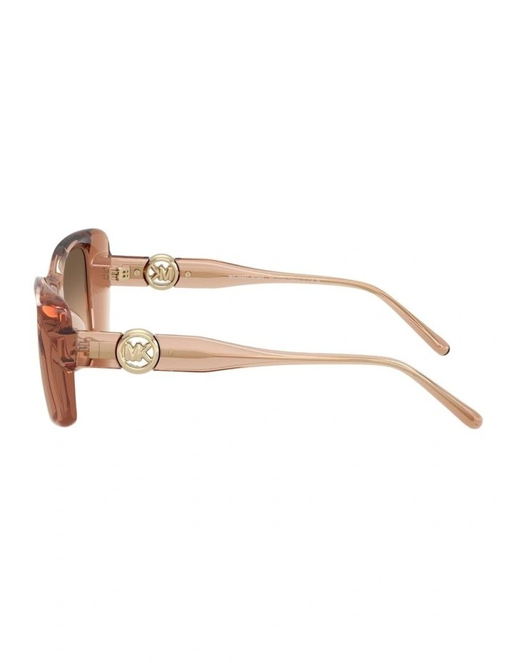 Tokyo Injected Sunglasses in Brown image 2