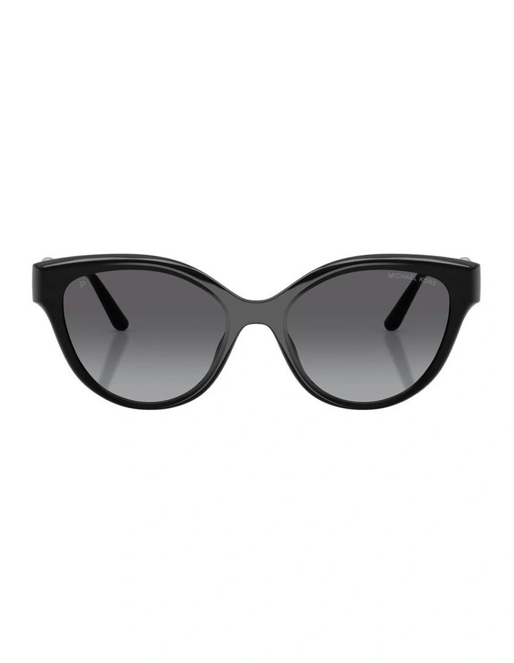 Nagoya Injected Polarised Sunglasses in Black image 2