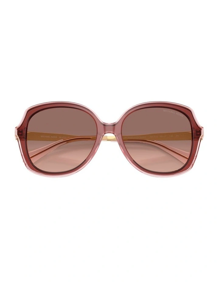 Canary Islands Injected Sunglasses in Brown image 4