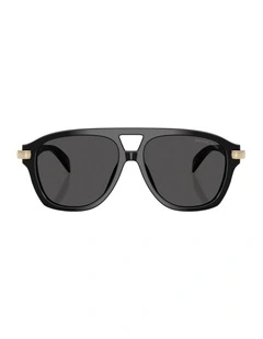 Grenada Acetate Sunglasses in Black