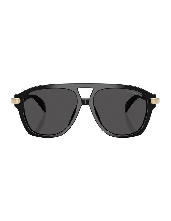 Grenada Acetate Sunglasses in Black image 1