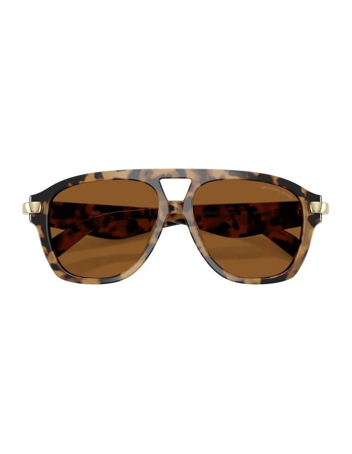Grenada Acetate Sunglasses in Tortoise image 2