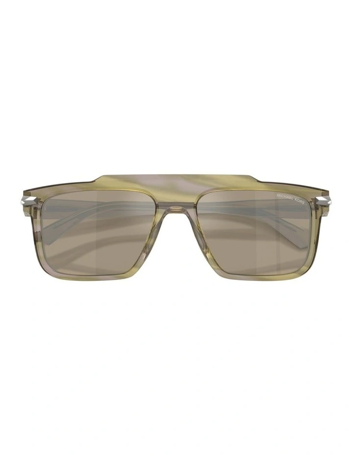 Boston Acetate Sunglasses in Green image 3