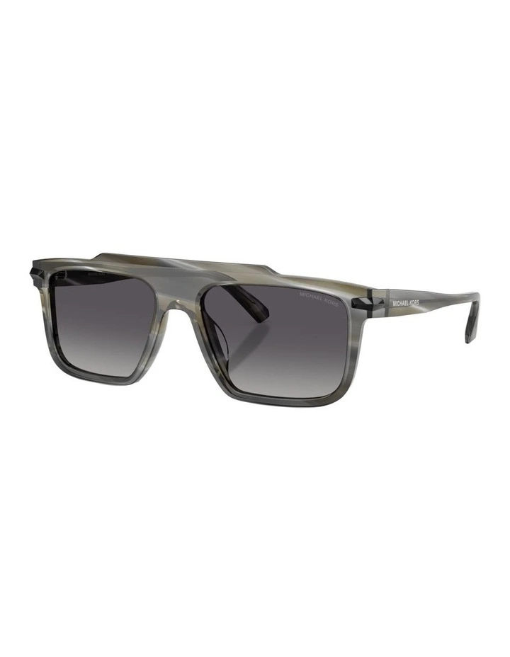 Boston Acetate Polarised Sunglasses in Brown image 1