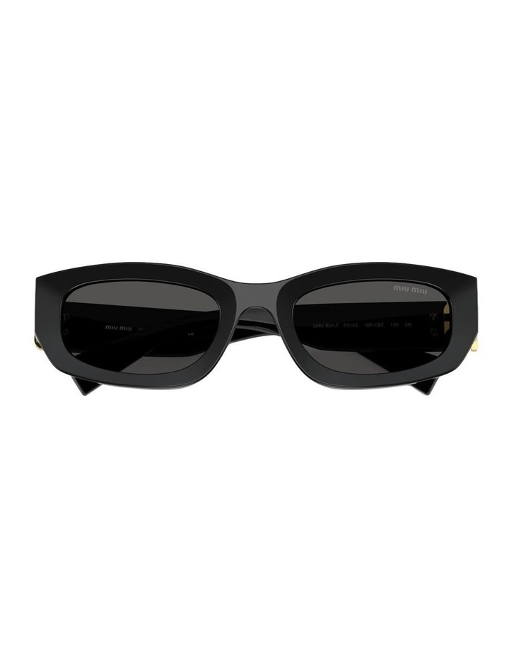 Acetate Sunglasses in Black image 4