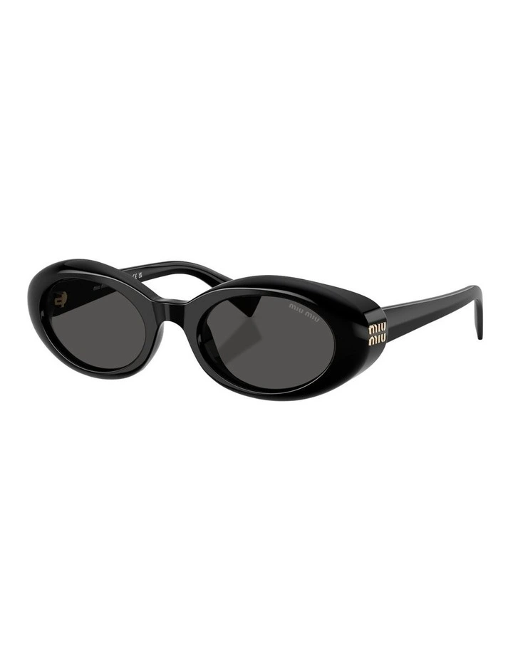 Acetate Sunglasses in Black image 1