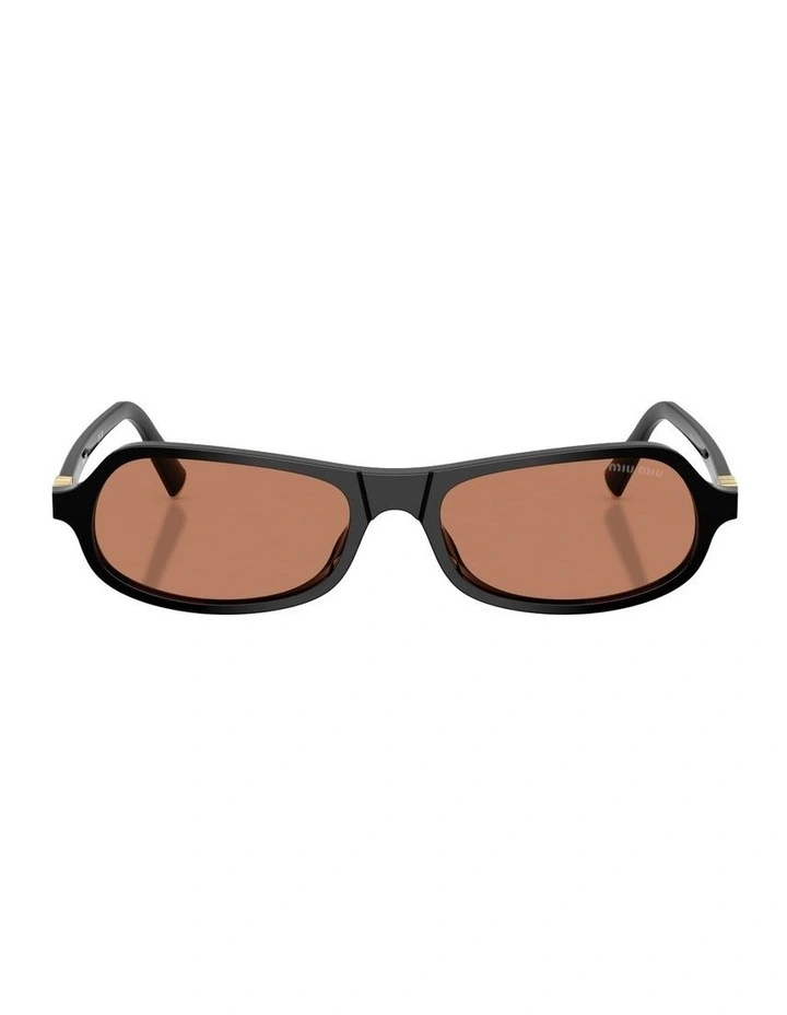 Acetate Sunglasses in Black image 2