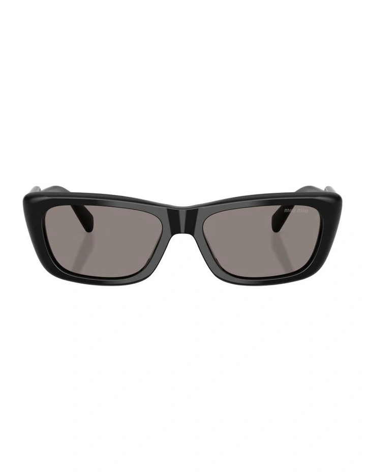 Acetate Sunglasses in Black image 1