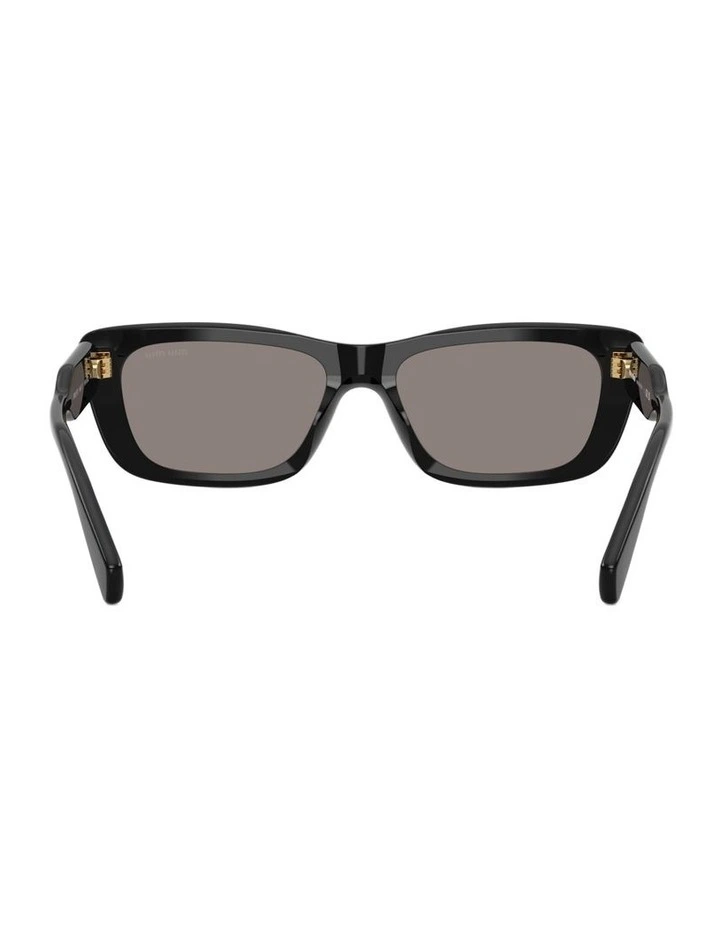 Acetate Sunglasses in Black image 2