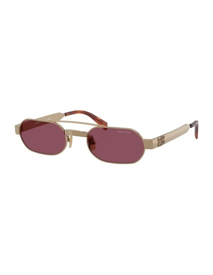 Metal Sunglasses in Copper image 1