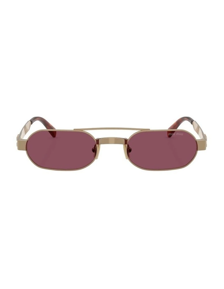 Metal Sunglasses in Copper image 2