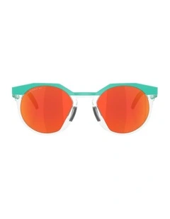 HSTN Neon Pop Collection O_matter Polarised Sunglasses in Blue