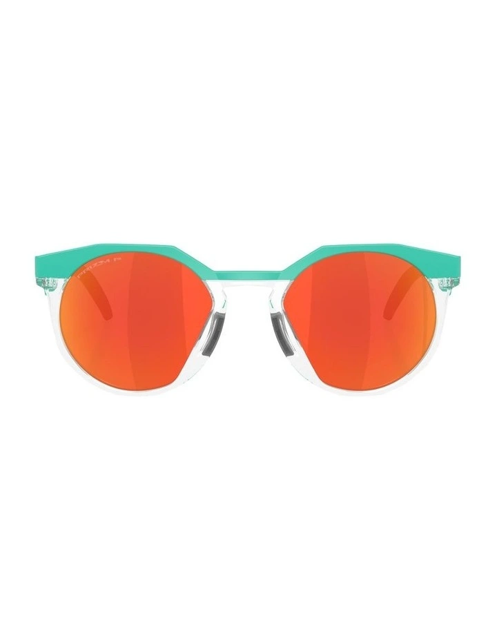 HSTN Neon Pop Collection O_matter Polarised Sunglasses in Blue image 1