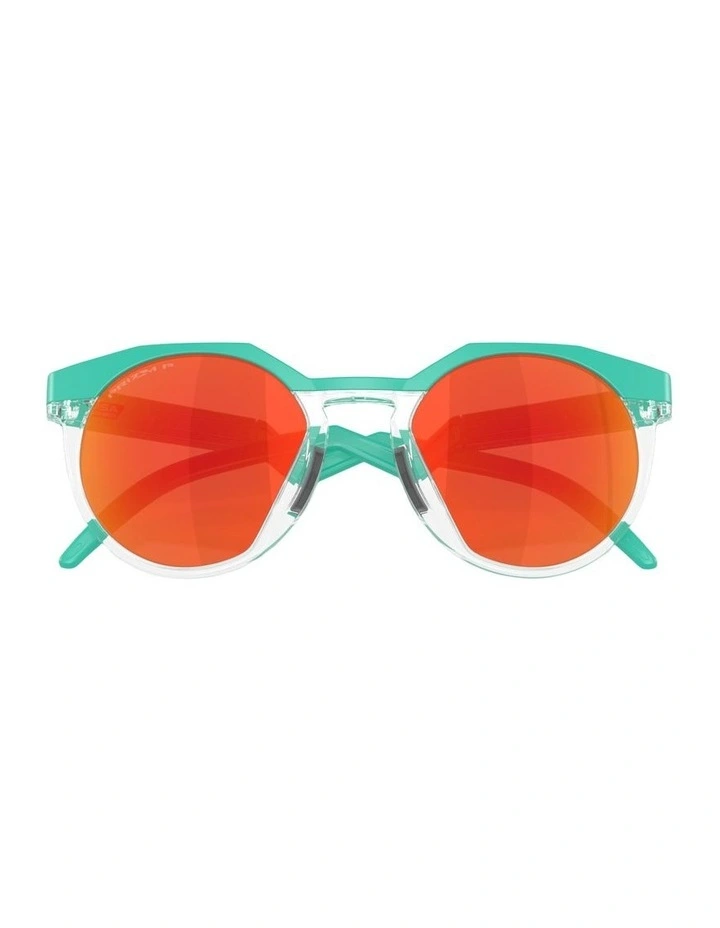 HSTN Neon Pop Collection O_matter Polarised Sunglasses in Blue image 4