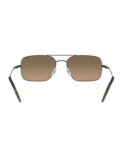 Victory II Metal Polarised Sunglasses in Grey