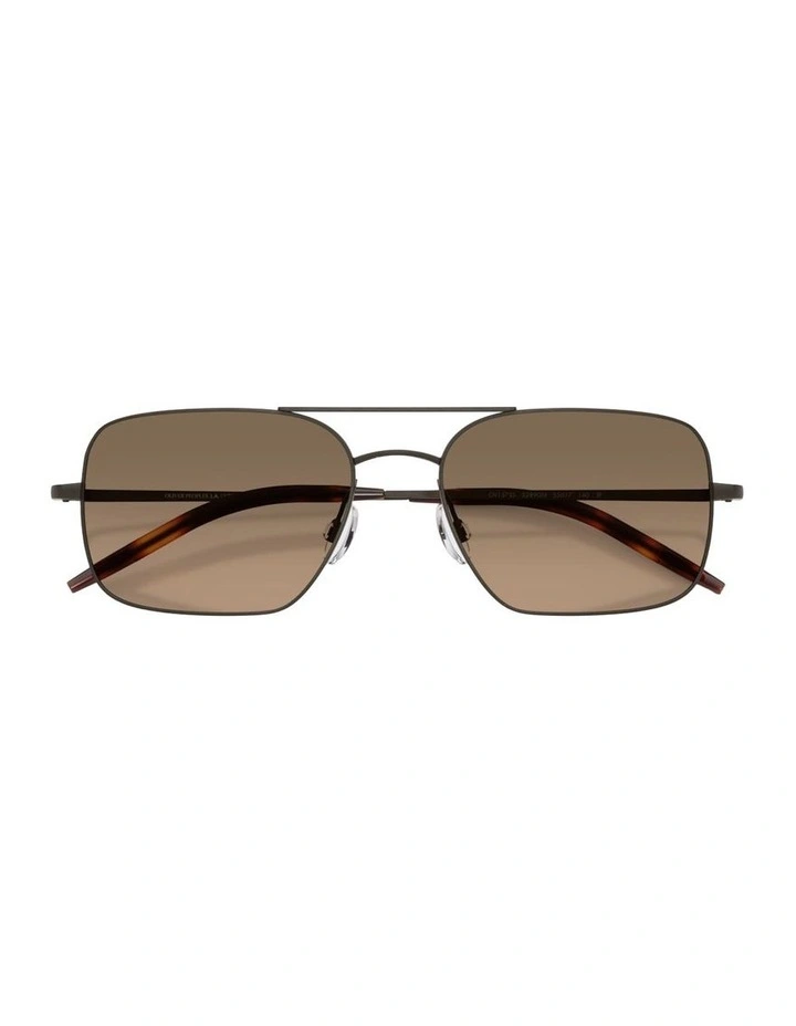 Victory II Metal Polarised Sunglasses in Grey image 2