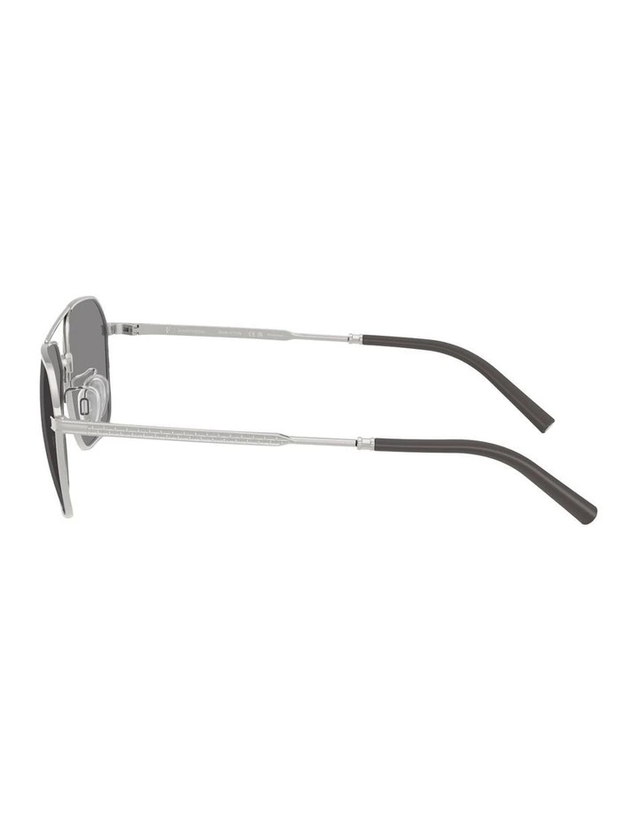 Steel Polarised Sunglasses R-17 in Silver image 2