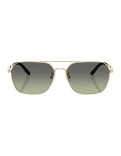 Steel Sunglasses R-17 in Gold