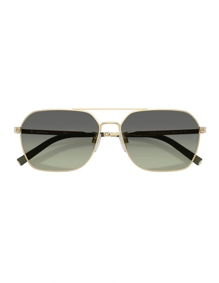 Steel Sunglasses R-17 in Gold image 3
